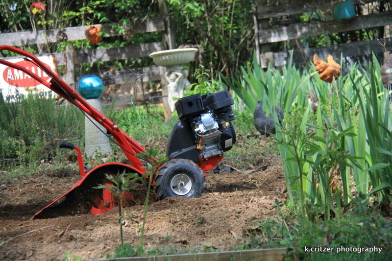 new tiller makes quick work of it