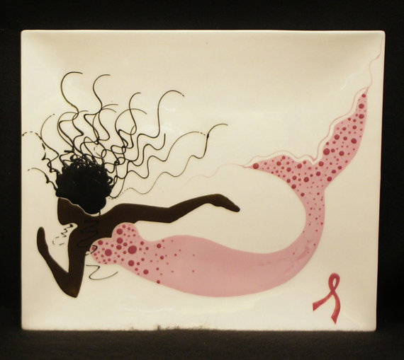 mermaid platter by Sara Hunter