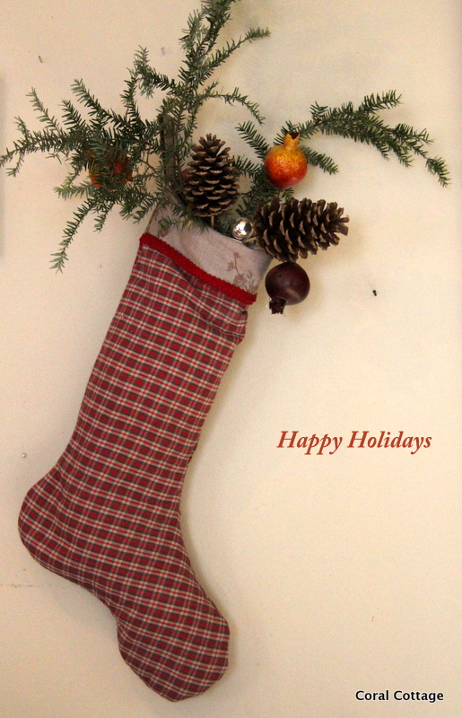 Traditional Plaid stocking