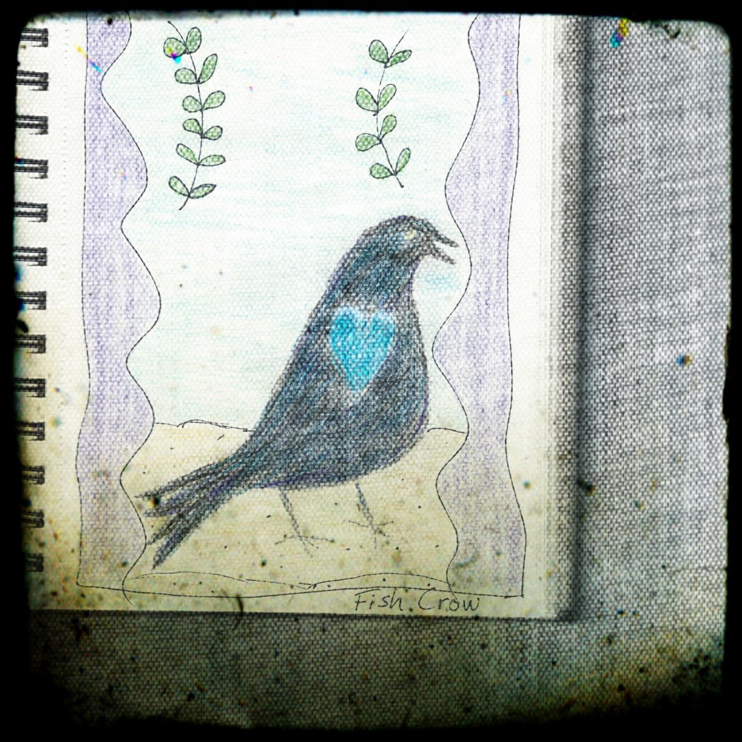 fish crow pixlr